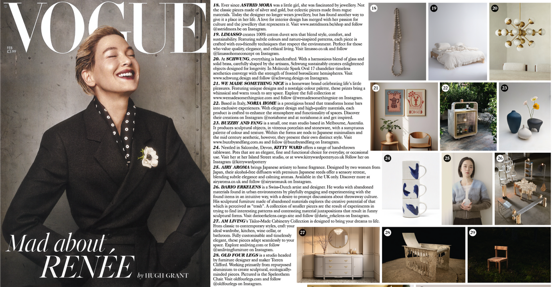 Airy Fragrances Makes Its Debut in British VOGUE