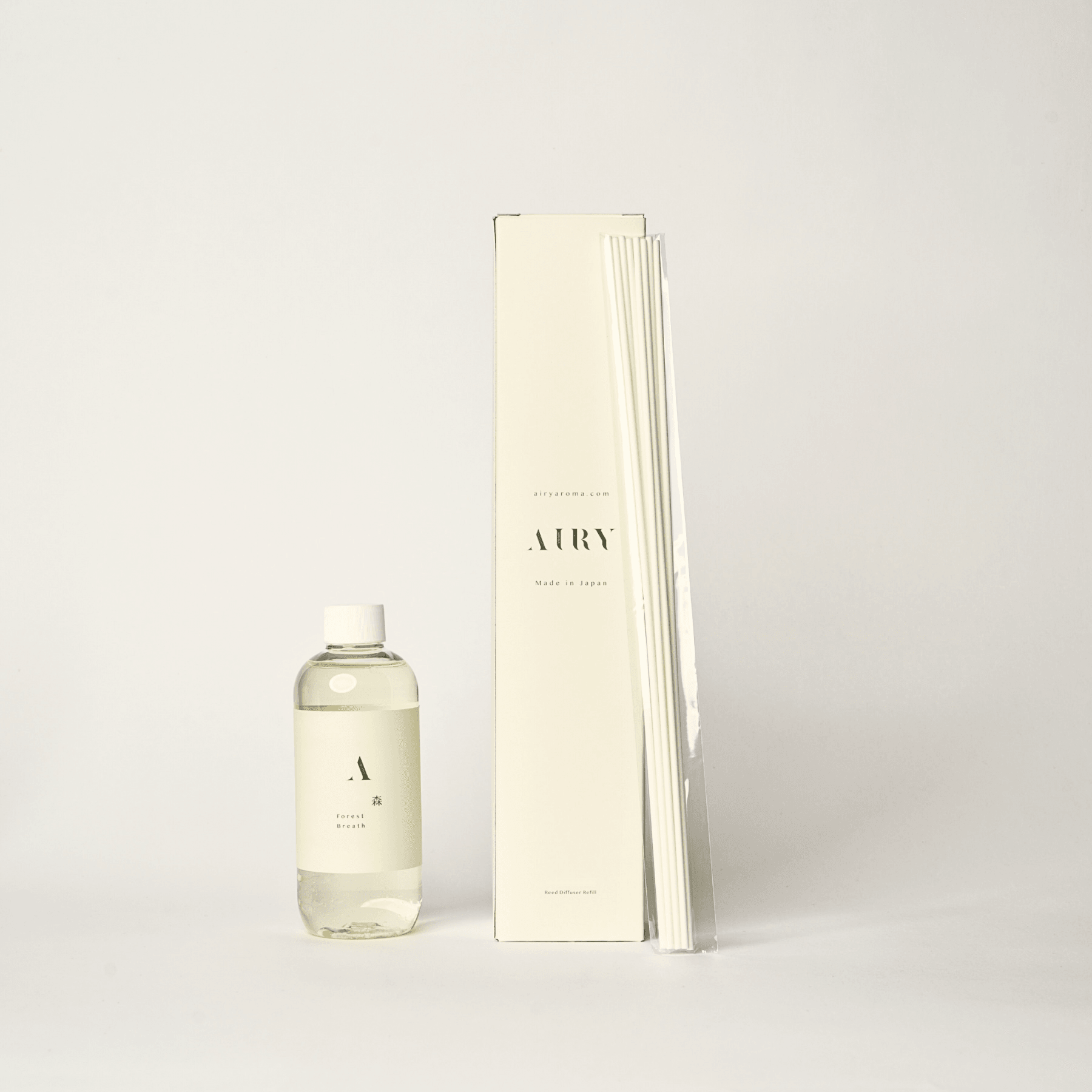 Forest Breath 森: Reed Diffuser Refill (with 8 Reeds) - Airy Fragrances