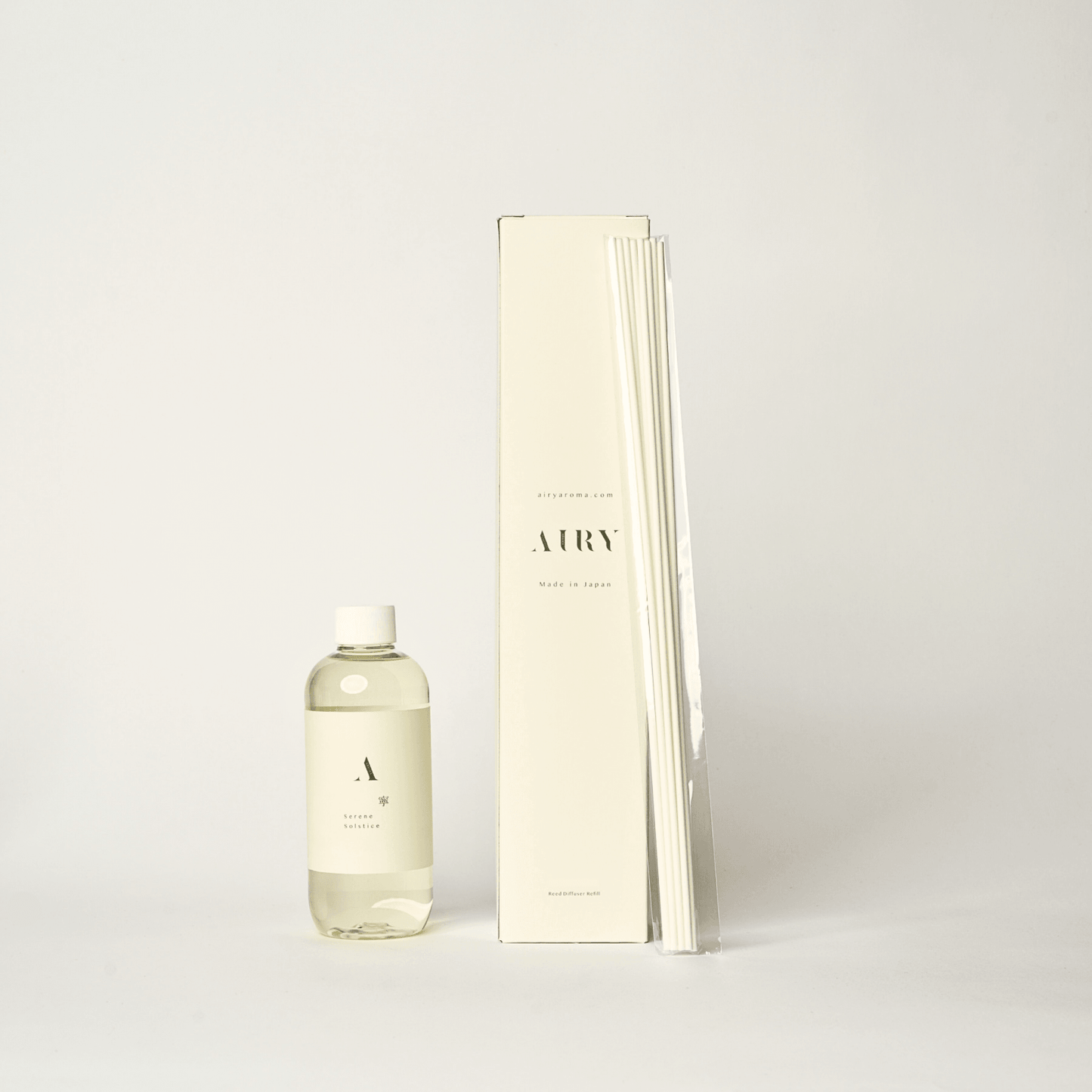 Serene Solstice 寧 Rose Diffuser Refill (with 8 Reeds) - Airy Fragrances