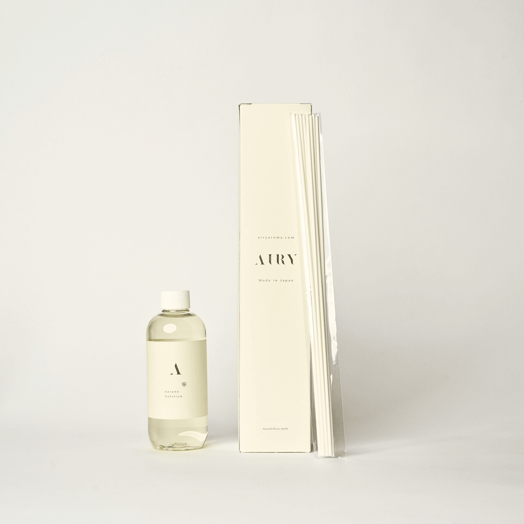 Serene Solstice 寧 Rose Diffuser Refill (with 8 Reeds) - Airy Fragrances